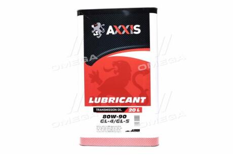 Олива трансміс. 80W-90 GL-4/GL-5 (Каністра 18л) Axxis 48021043904
