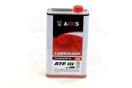 Олива трансміс.(червоне) ATF 3 (Каністра 1л) Axxis 48021043914