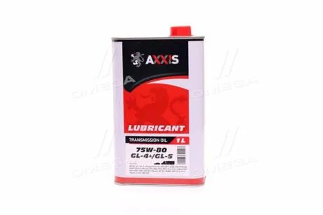 Олива трансміс. 75W-80 GL-4 + (Каністра 1л) Axxis 48021238309