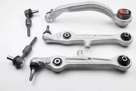 Ремкомплект підвіски передн (конус 16.3*21.4 мм, важелі 8од, наконечн, стійки стаб, крепіжн болти) AUDI A4 (8D5, 8E2, 8E5, 8H7, 8EC, 8ED) AYD 89-05064