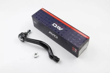 Наконечник рульовий прав (кон 12mm L=213mm) RENAULT LOGAN (04-), SYMBOL III (L8), THALIA III (13-), DOKKER (13-) (91-04459) AYD 9104459