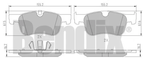 Автозапчасть Bendix 511170