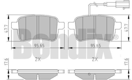 Автозапчасть Bendix 511225