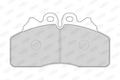 Гальмівні колодки, дискові BERAL BCV29256T