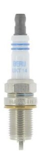 Свечи зажигания ULTRA X TITAN 4шт. (16mm) Титан BERU UXT14SB (фото 1)