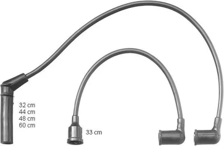 - Комплект проводів запалювання BERU ZEF1130