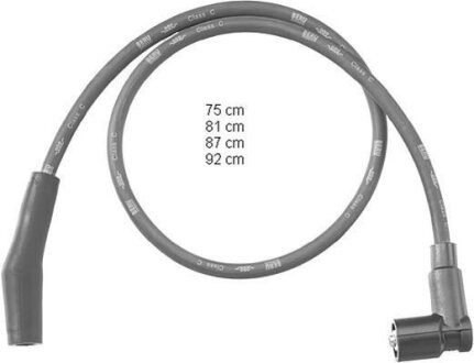 FORD Провод зажигания FIESTA KA 1.3 96- BERU ZEF1475