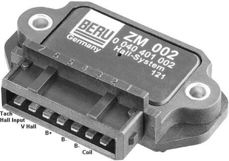 OPEL Модуль зажигания,VW 211 905 351 211 905 351D BERU ZM002