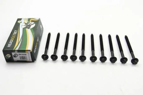 Комплект болтів з головкою системи TORX з чорного металу BGA BK3339