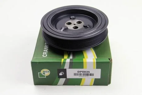 Шкив коленвала Transit (V347) 2.4TDCi 06- BGA DP0835