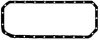 Прокладка масляного пiддона BMW 3/5 (6 cyl) 2,4D/TD (M21) 85- BGA OP4342 (фото 1)