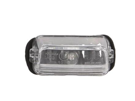 Ліхтар освітлення номерного знаку CITROEN BERLINGO II, BERLINGO III, C3 II, C3 PICASSO, C4 PICASSO I, PEUGEOT 206, 207, 306, 307, 406, 407, PARTNER II, PARTNER III 05.93- BLIC 5402-038-06-905