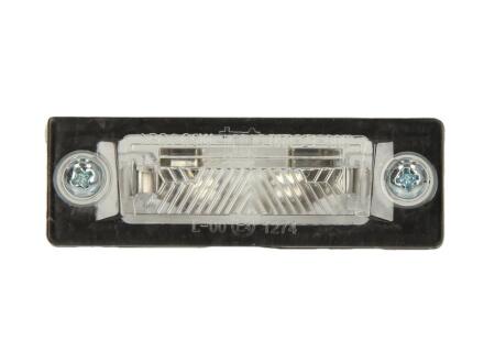 Ліхтар підсвічування номерного знаку зад. VW T5 03-08/Caddy 04-08/Passat 01-05/Touran03-08/Skoda Super B 02-08 BLIC 5402-053-21-905