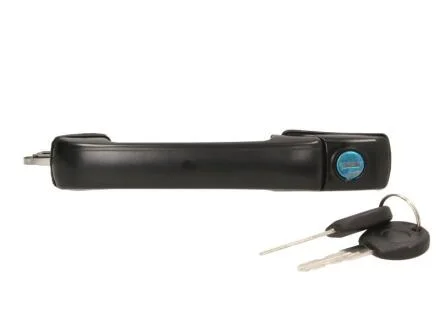 Ручка дверей передн Лів/Прав (з ключем, зовнішн, із замком, чорний) VW GOLF III, VENTO 01.91-04.99 BLIC 6010-01-015401P