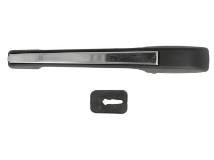 Ручка дверей задн Прав (зовнішн, хром/чорний) VW GOLF II, JETTA II 08.83-07.92 BLIC 6010-01-016404P