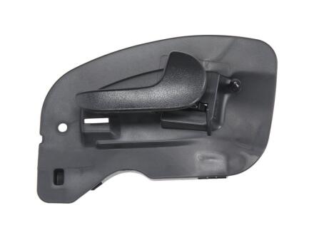 Ручка дверей передн Прав (внутрішн, чорний) OPEL COMBO C, CORSA C, MERIVA A 09.00-10.10 BLIC 6010-04-040408P