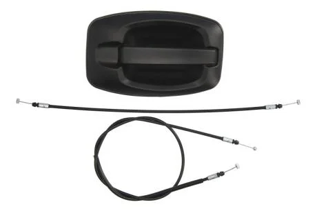 Ручка двері задн Лів/Прав (зовнішн, розсувні двері, з тросом/тросами, чорн,) IVECO DAILY VI, CITROEN JUMPER, FIAT DUCATO, PEUGEOT BOXER 04.06-04.19 BLIC 6010-07-038410PP