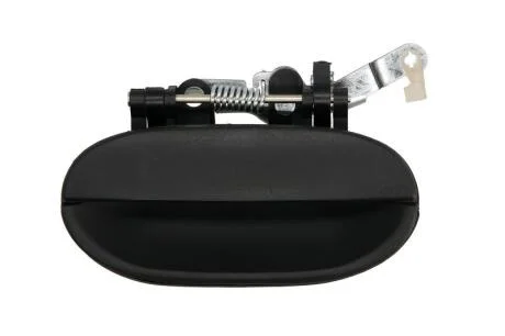 Ручка дверей задн Лів (зовнішн, з отвором для замка, чорна текстура) HYUNDAI ACCENT I 10.94-12.97 BLIC 6010-20-001403P