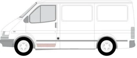 Ремонтна частина дверей BLIC 6015-00-2515131P