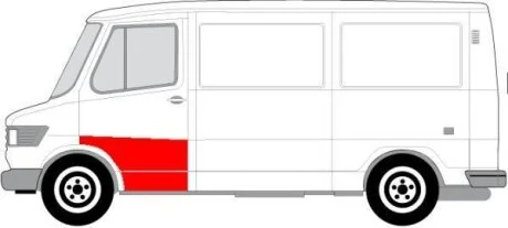 Ремкомплект дверей BLIC 6015-00-3545123P