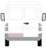 Ремонтна панель дверей задн Лів (Підлога) MERCEDES SPRINTER 901, 902, 903, 904, 905 VW LT II 01.95-07.06 BLIC 6015-00-3546171P (фото 2)