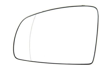 Скло дзеркала зовнішнього Лів (асферичне, обігрів) OPEL MERIVA A 05.03-05.10 BLIC 6102-02-1271752P