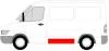 Ремкомплект бічної панелі кузова лів (нижня частина, висота 30см) MERCEDES SPRINTER 901, 902, 903, 904, 905, VW LT II 01.95-07.06 BLIC 6505-06-3546014P (фото 2)