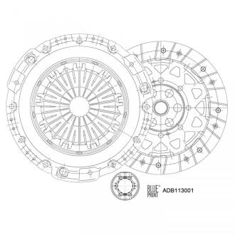 Комплект зчеплення + підшипник BLUE PRINT ADB113001