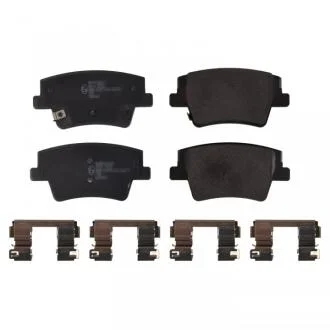 Комплект гальмівних накладок, дискове гальмо BLUE PRINT ADBP420027