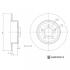 LANCIA Диск гальмівний задн. THEMA 3.0 D 11- BLUE PRINT ADBP430015 (фото 3)