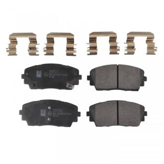 Тормозные колодки дисковые KIA PICANTO 11- передние BLUE PRINT ADG042131