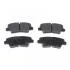 Комплект гальмівних колодок з 4 шт. дисків BLUE PRINT ADG042154 (фото 1)