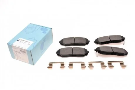 Колодки тормозные дисковые передние KIA Sorento I BLUE PRINT ADG04258