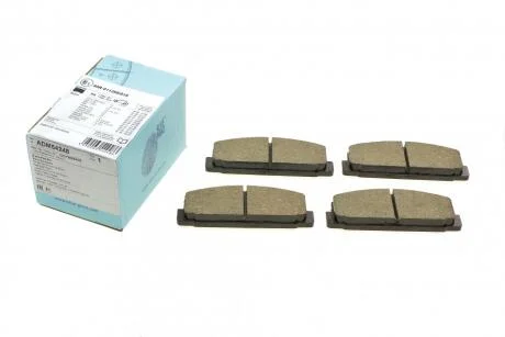 Набор тормозных накладок (сторона установки: задний мост) BLUE PRINT ADM54248