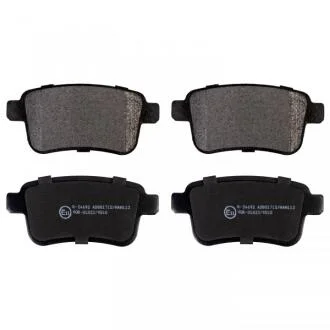 Комплект гальмівних колодок з 4 шт. дисків BLUE PRINT ADR164204