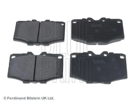 Комплект гальмівних накладок, дискове гальмо BLUE PRINT ADT34208