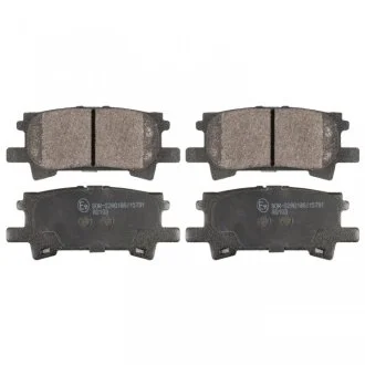 Колодки тормозные дисковые задние Lexus, Toyota BLUE PRINT ADT342154