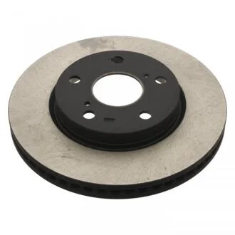 TOYOTA Гальмівний диск передній PRIUS PLUS (_W4_) 1.8 Hybrid (ZVW40W, ZVW41W) 11-, RAV 4 2.4/2.5 05-18 BLUE PRINT ADT343231