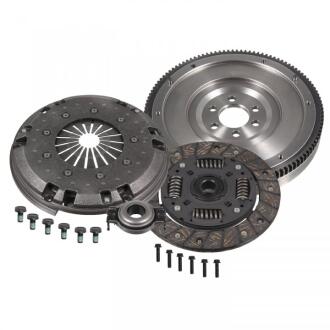 VW К-кт зчеплення з маховиком Audi A3, Skoda Octavia 1.9TDI 00-, Sharan, Golf IV 1.9TDI (переобладнання з двомасового на одномасовий маховик) BLUE PRINT ADV183061