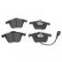 Тормозные колодки передние Audi A3,VW Golf V, Passat 05-,Seat Leon 05-с датчиком BLUE PRINT ADV184207 (фото 1)