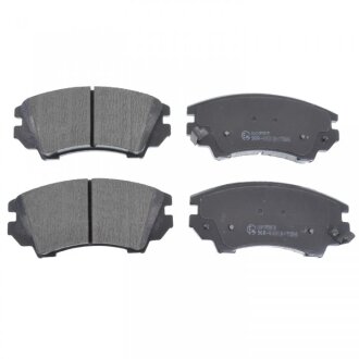 Колодки тормозные OPEL INSIGNIA 08-/ZAFIRA 11-/SAAB 9-5 10- R17" передние BLUE PRINT ADW194202