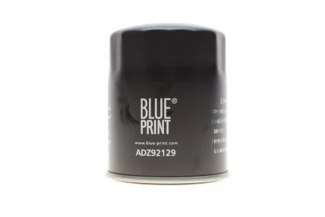 Масляний фільтр ISUZU D-MAX II 2.5D 06.12- BLUE PRINT ADZ92129