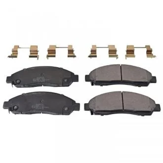 ISUZU гальмівні колодки передн.GREAT WALL Hover 06-, ISUZU D-Max 2,5D 07- BLUE PRINT ADZ94229