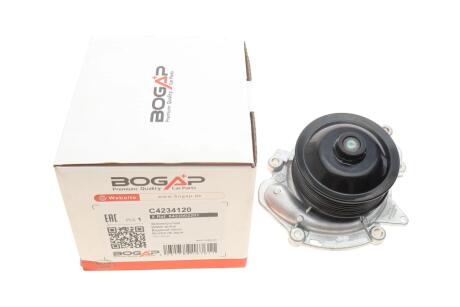 Насос охолоджувальної рідини, охолодження двигуна BOGAP C4234120