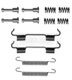 Ремкомплект гальмiвних колодок BORG & BECK BBK6136