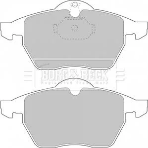 - Гальмівні колодки до дисків BORG & BECK BBP1444