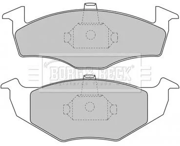 Гальмiвнi колодки дисковi BORG & BECK BBP1471
