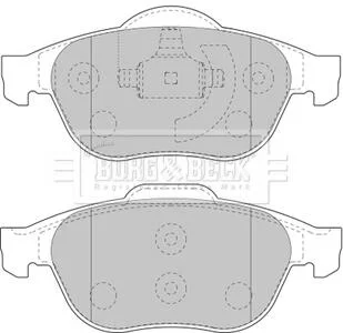 - Гальмівні колодки до дисків BORG & BECK BBP1731