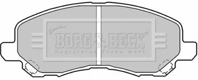 - Гальмівні колодки до дисків BORG & BECK BBP1831