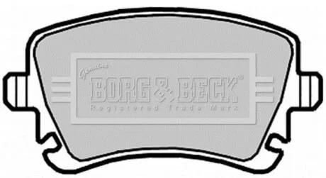 Гальмiвнi колодки дисковi BORG & BECK BBP2139